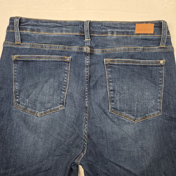 Judy Blue Women's 15/32 Slim Fit Bootcut JB88290-S Slit Hems 33 x 30 (34x29.5) - Picture 11 of 11